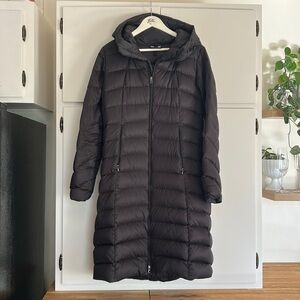 Patagonia down parka.